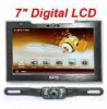 WIRELESS License Plate Camera with GPS 7in LCD with Bluetooth