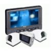 7 inch Color LCD Tri-View Back-up System: Color Rear, B/W Side-M
