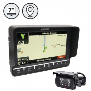 Backup Camera System With GPS Navigation (3 Channel)