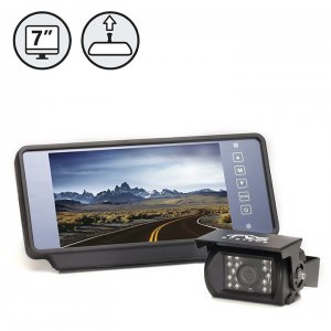 Backup Camera System With 7" Replacement Mirror Monitor