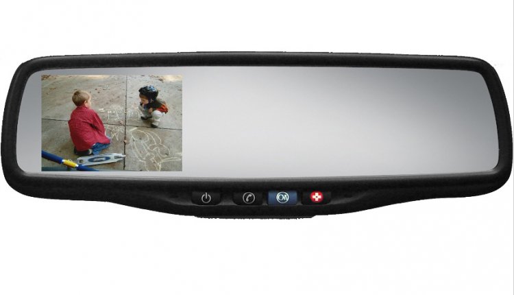 Gentex Auto-Dimming Rearview Mirror w/ 3.5 Bluetooth - Click Image to Close