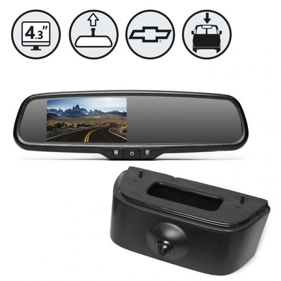 Backup Camera System for Chevy City Express Vans - Click Image to Close