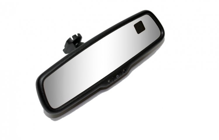 Gentex Auto-Dimming Rearview Mirror w/ Compass / Temperature - Click Image to Close