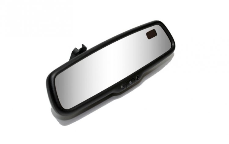 Gentex Auto-Dimming Rearview Mirror w/ Compass - Click Image to Close