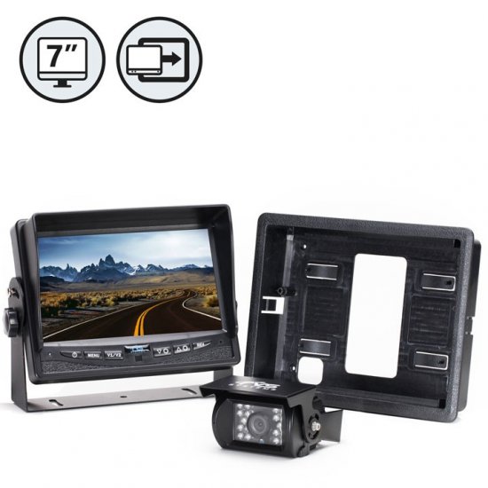 Backup Camera System With Flushmount Monitor - Click Image to Close
