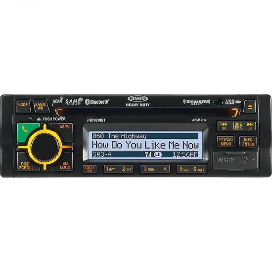 Jensen Heavy Duty JHD3630BT CD Receiver - Click Image to Close