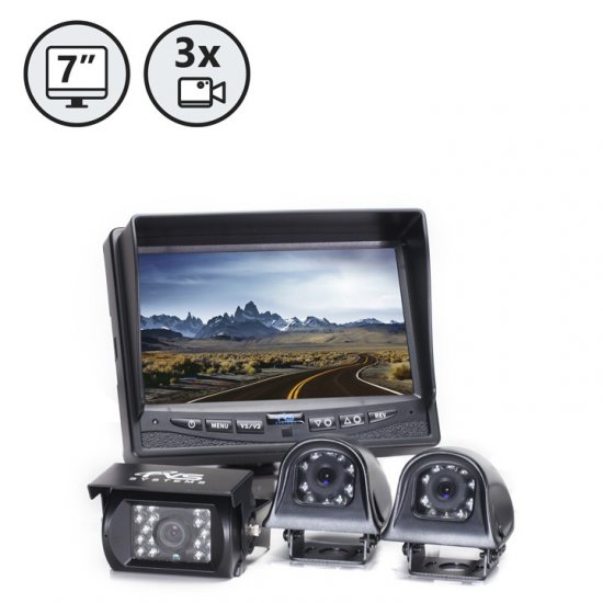 Backup Camera System With Side Cameras - Click Image to Close
