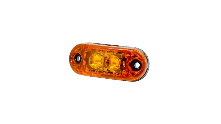 2IN-OV-AMB 2" Amber Oval STT LED for TM21 - Click Image to Close