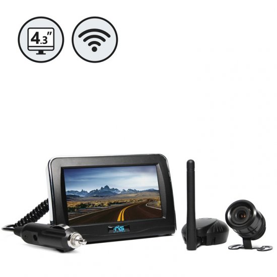 Wireless Backup Camera System with Cigarette Lighter Adapter - Click Image to Close