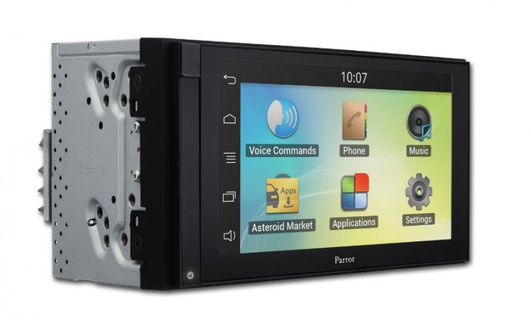 6.2 inch Touchscreen 2-Din Mechless App Radio with Navigation - Click Image to Close