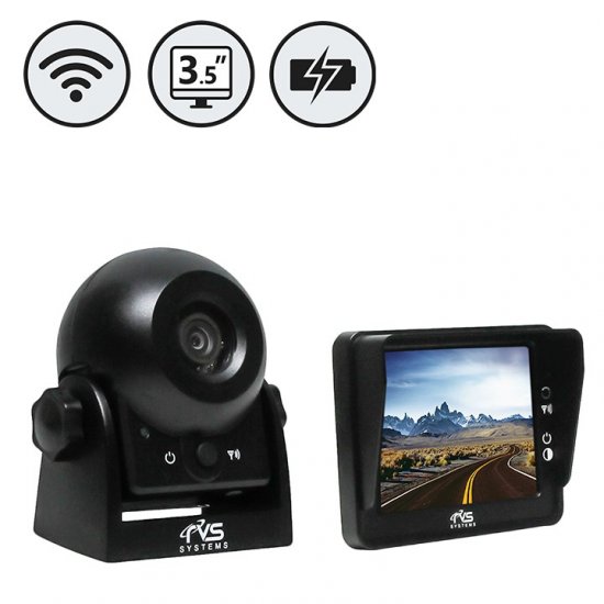 Wireless Hitch Camera with Rechargeable Battery - Click Image to Close