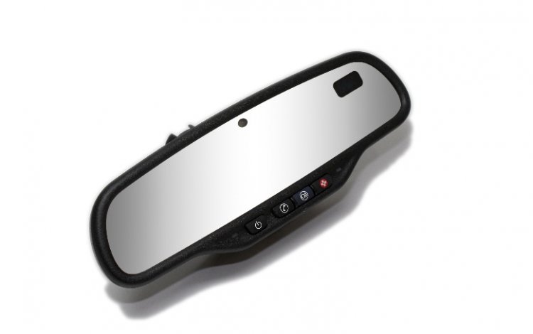 Gentex Auto-Dimming Rearview Mirror w/Compass / OnStar Retention - Click Image to Close