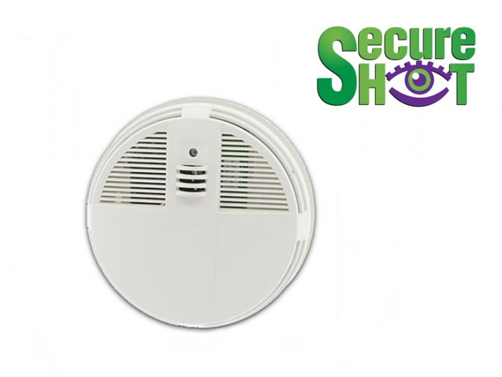 SecureShot Color Smoke Detector Covert Camera & DVR - Click Image to Close