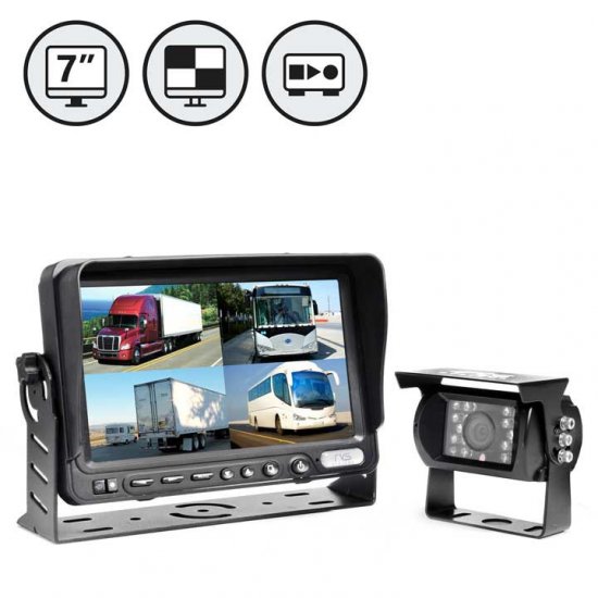 Backup Camera System With Built-In DVR - Click Image to Close