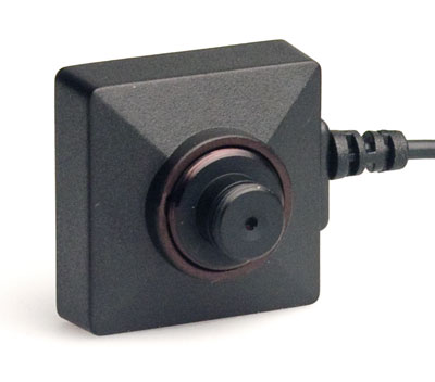 Button and Screw Wired CCD Color Camera Set - Click Image to Close