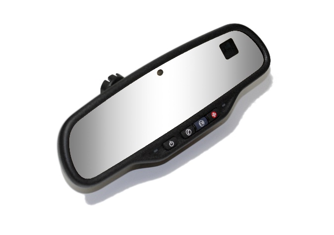 Gentex Auto-Dimming Rearview Mirror w/ Compass, Temperature - Click Image to Close