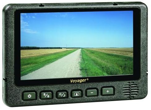 Voyager 7 inch Rear View Monitor with 3 Camera Inputs - Click Image to Close