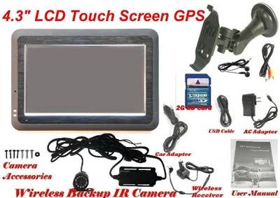 WIRELESS Clip-on Camera with GPS 4.3 inch LCD and Bluetooth - Click Image to Close