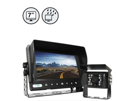Backup Camera System With Waterproof Monitor - Click Image to Close