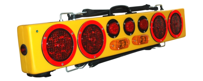 36 inch Heavy Duty Tow Lights - w/2 Extra Strobes - Click Image to Close