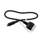 JENSEN 1' LONG BLACK IPOD INTERFACE CABLE - Click Image to Close