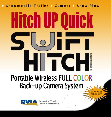 10 Hour Portable Wireless Back-up Camera System - Click Image to Close