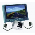 Voyager Color Tri-View Back-up System with Tilt-Cam/Night-Vu - Click Image to Close